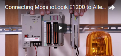 ioLogik E1200をAllen-Bradley PLCに接続する方法