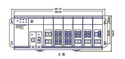 EDS-72610G - 外観図