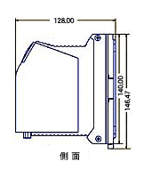 EDS-72610G - 外観図