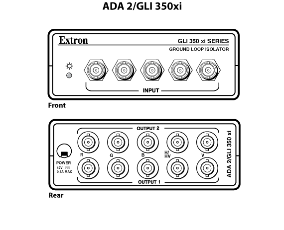 ADA 2/GLI 350xi - 外観図