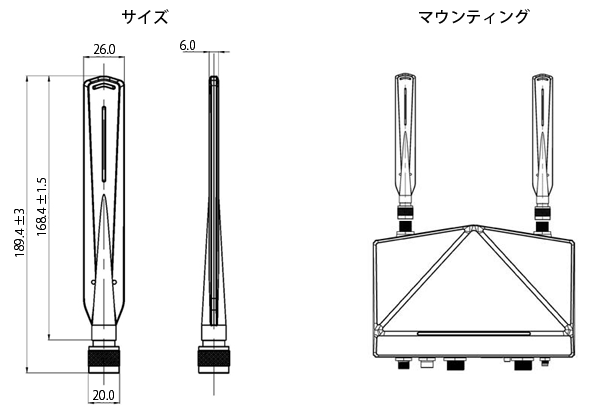 ANT-WDB-ANM-0502 - サイズ