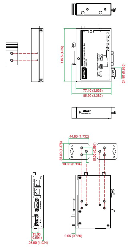 AWK-1137C-JP-T - サイズ