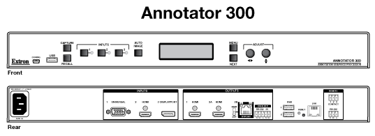 Annotator 300 - 外観図