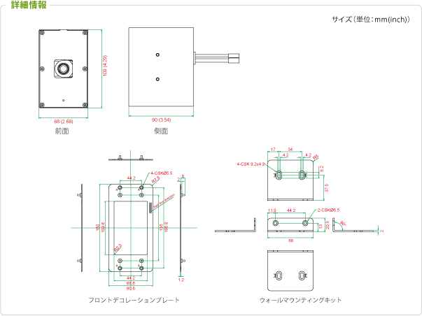 VPort P06HC-1MP-M12-CAM36 - 詳細説明