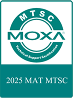 MTSC (Moxa Technical Support Certification) 認定資格ロゴ