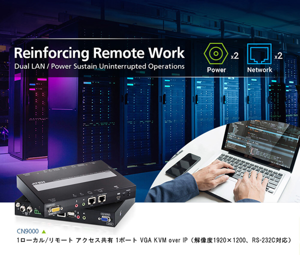 Reinforcing Remote Work,Dual LAN/Power Sustain Uninterrupted Operations - イメージ