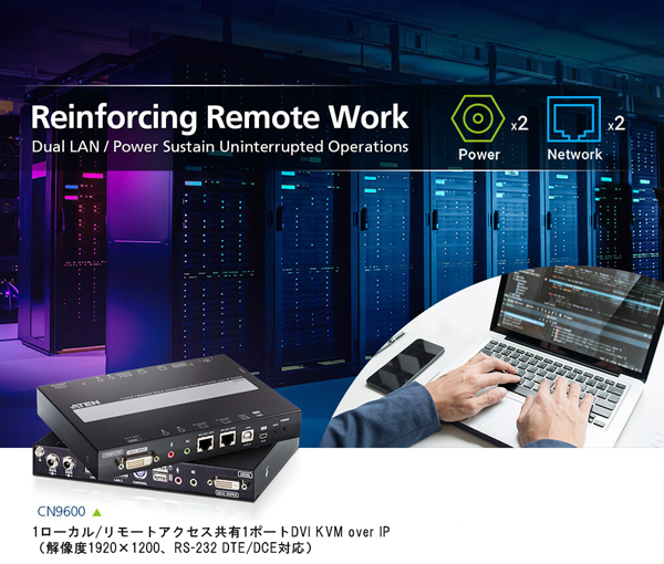 Reinforcing Remote Work,Dual LAN/Power Sustain Uninterrupted Operations - イメージ