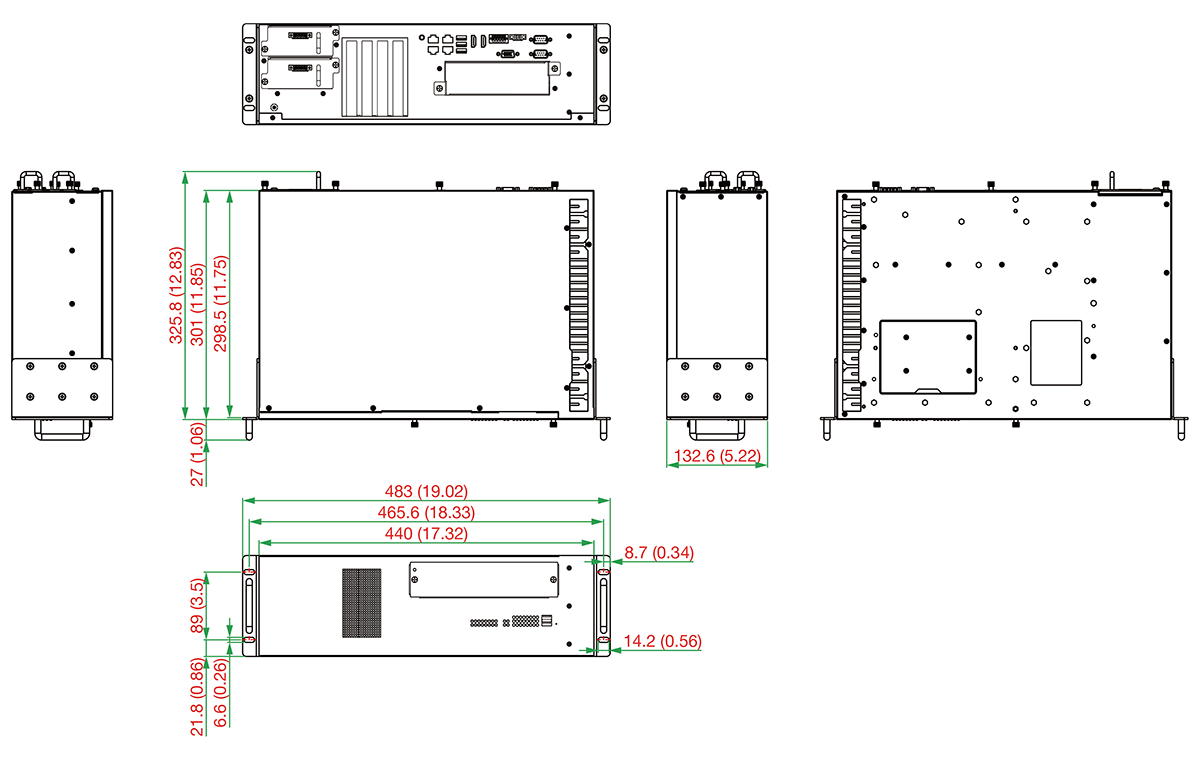 DA-820E-C5-LL-T - 構成図