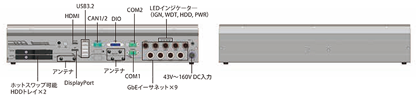 GT-92RL-H - 外観図