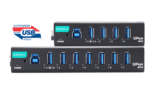世界初の産業用USB-IF認証USBハブ