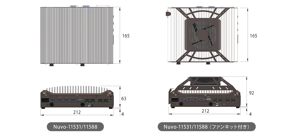 nuvo-11531 - 外観図
