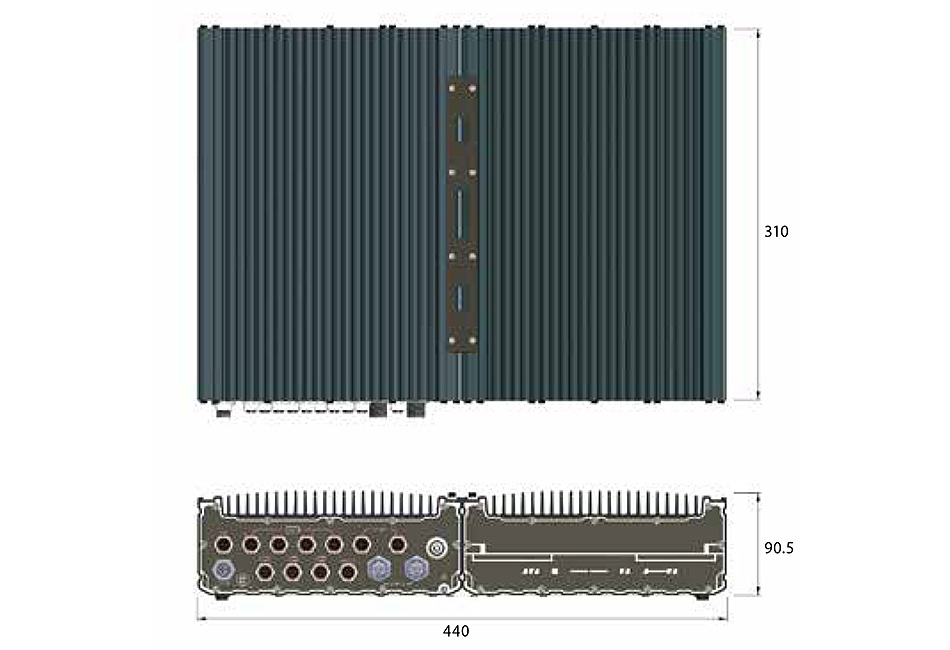 SEMIL-2000GCシリーズ - サイズ