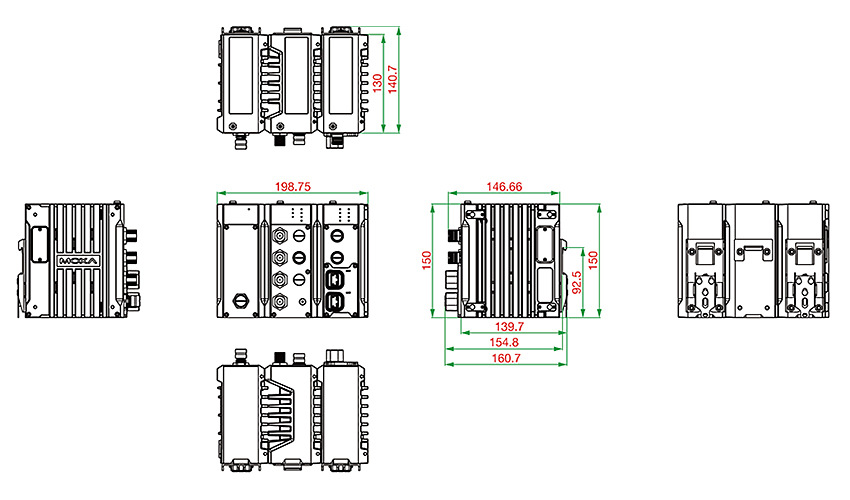 TAP-M310R-1P1R1S-EU-CT-T - サイズ