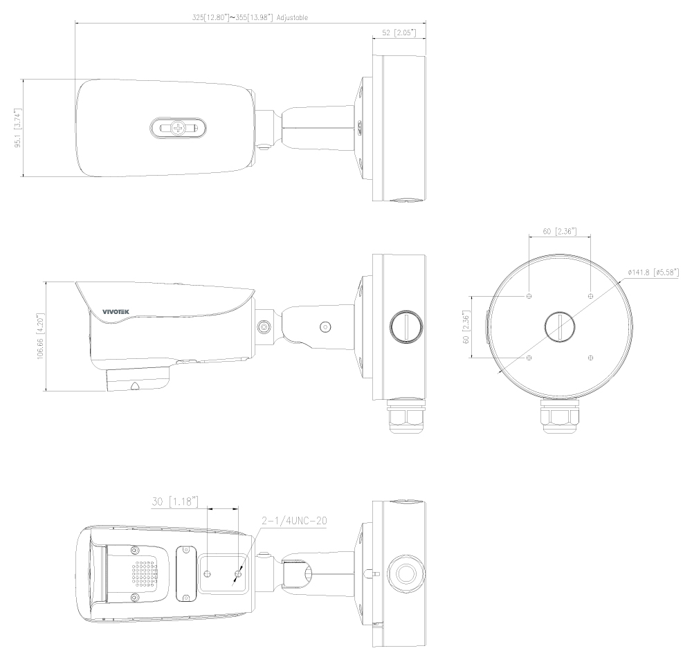 TB9333-E (3.5 mm) - 構成図