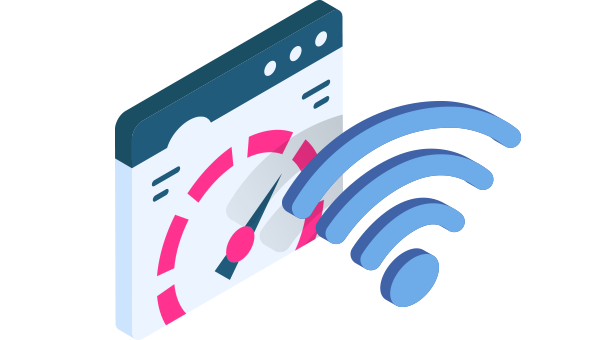 優れたネットワーク性能 - イメージ