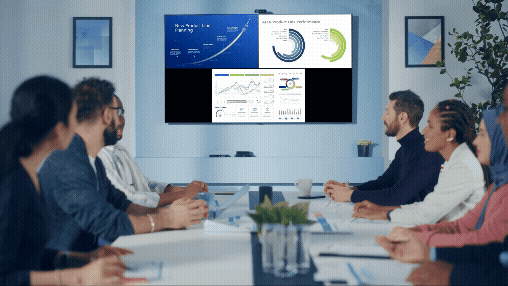 VP2420 - レイアウトが自動調整できるマルチビューディスプレイ