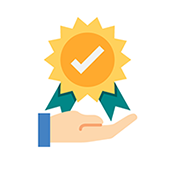 高い信頼性 - イメージアイコン